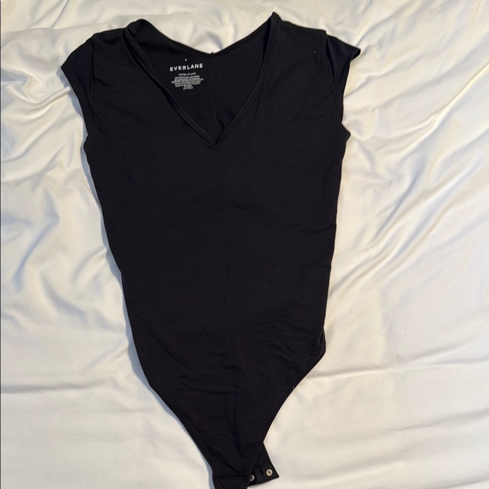 Everlane VNeck Ballet Bodysuit Sz:M